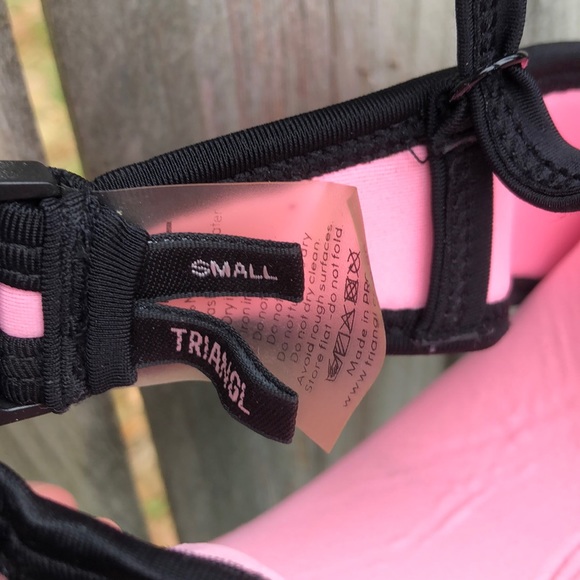 Triangl bikini (top only) Milly Candy Pink neoprene S 4 - Picture 6 of 13